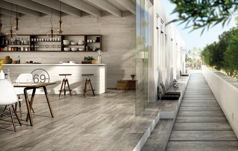 Carrelage sol intérieur SLOWOOD 20x120cm ép.10,5mm - Rectifié - Gelso