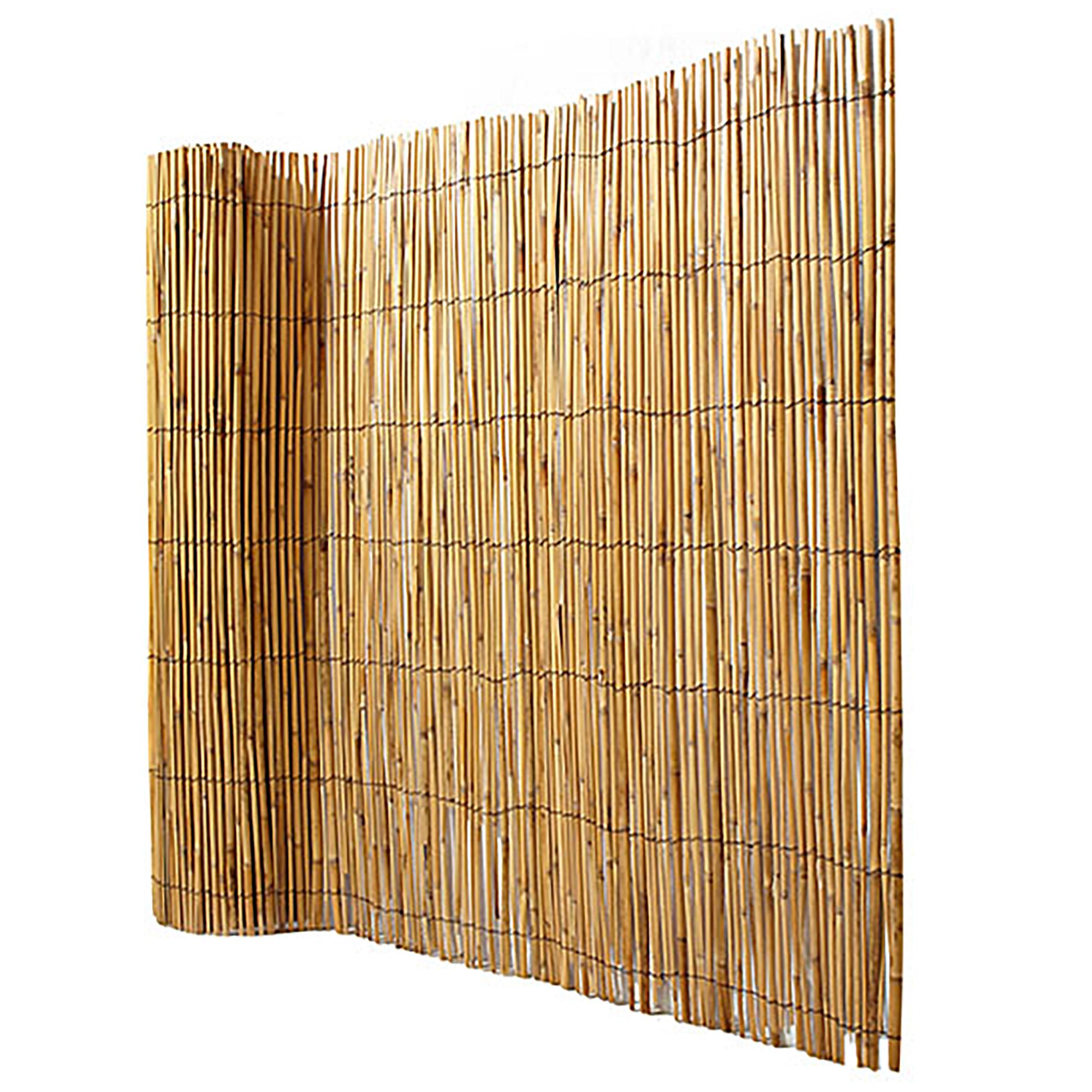Canisse naturelle en bambou fendu - occultant 2/5 - 2 x 3 m