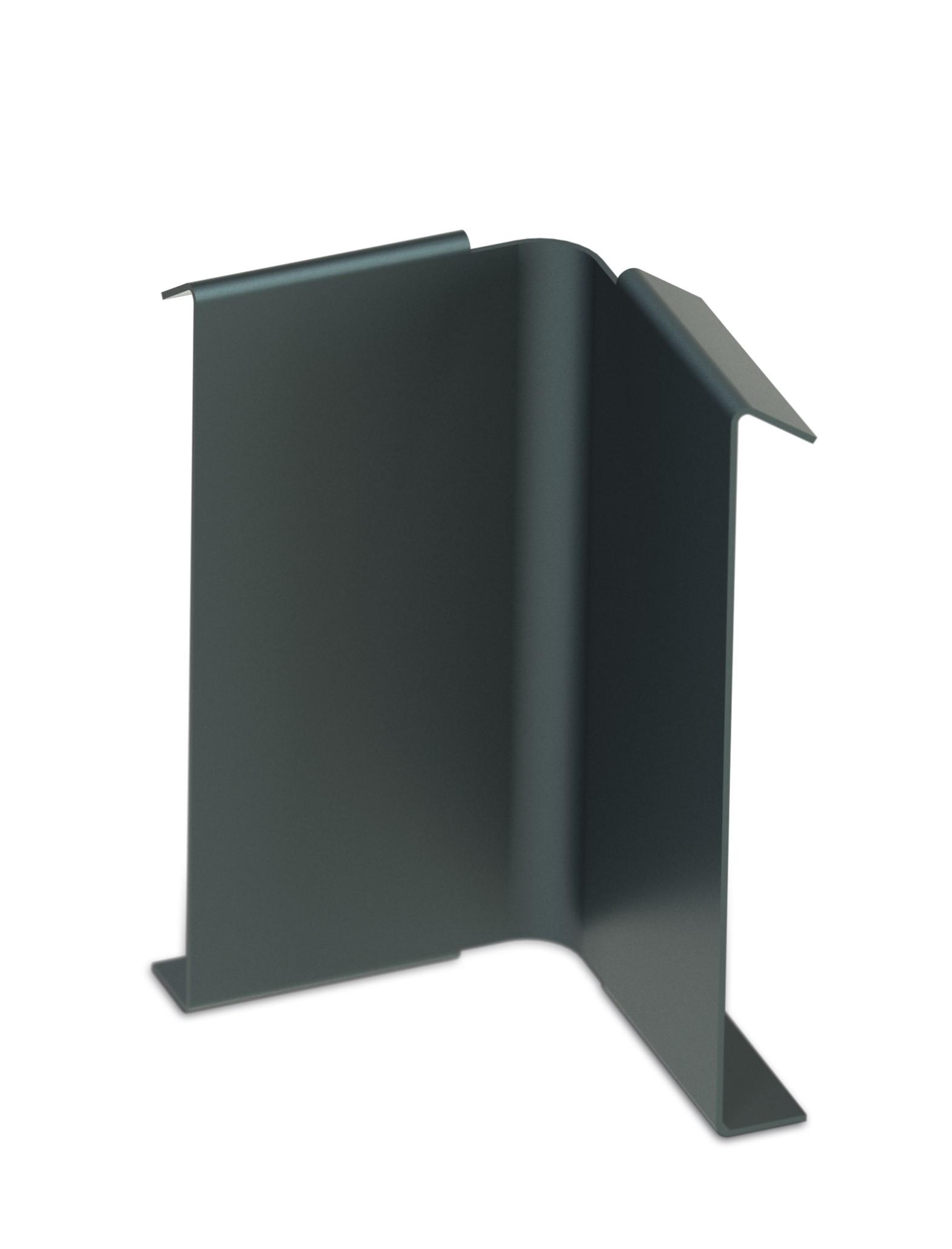 Jonction Angle rentrant Longueur 70MM - Laqué Ral 7016 Anthracite texturé