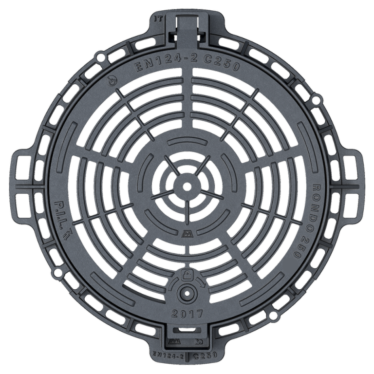 Tampon Grille RONDO verrouillable C250 - Diamètre : 850mm