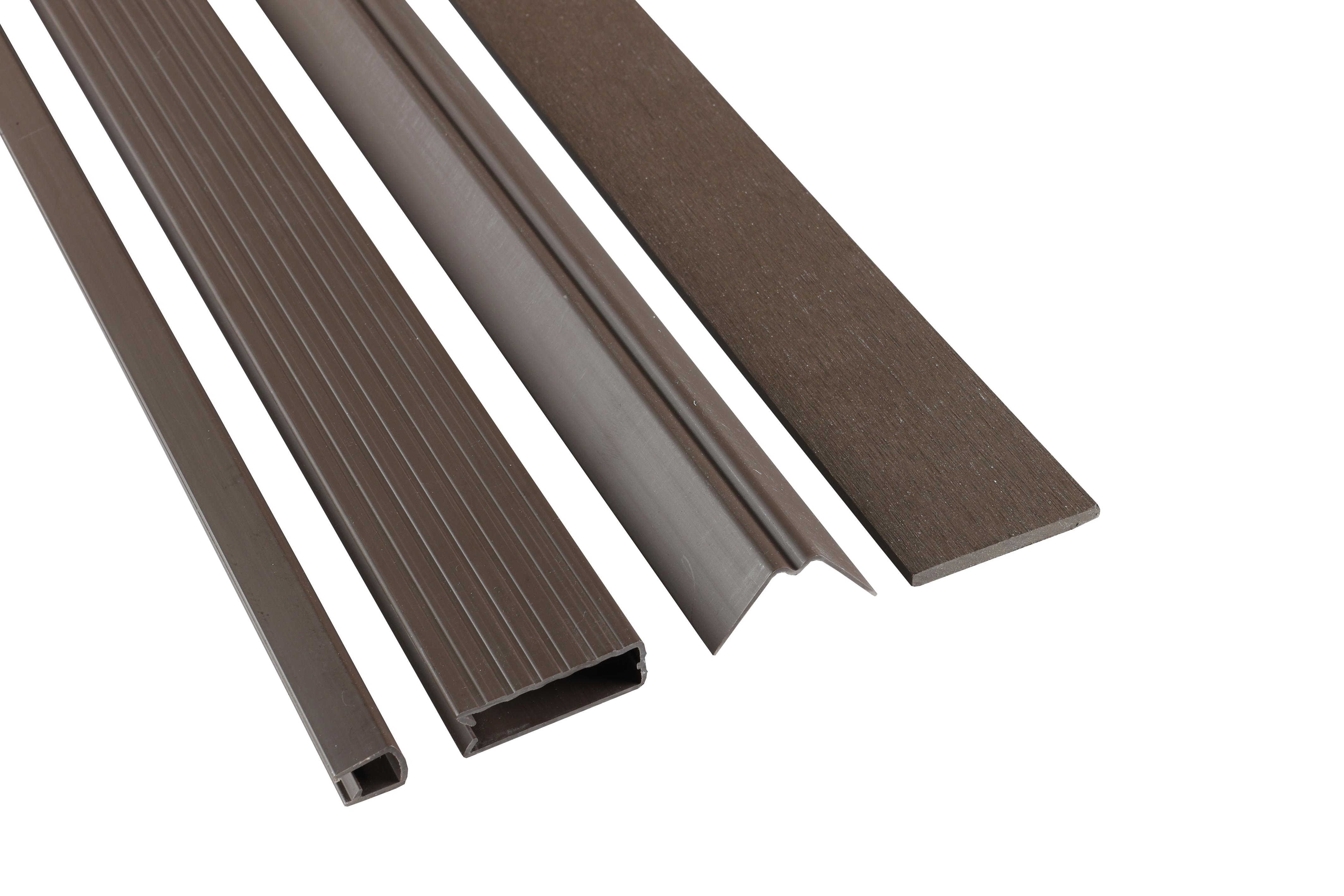 Kit complet occultation lattes composite AKIDO XL Brun Ht 1,93M - Fiberdeck