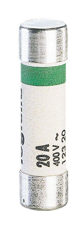 CARTOUCHE POUR FUSIBLE A VOYANT 20 AMPERES 8.5X31.5 MM - BOITE DE 3
