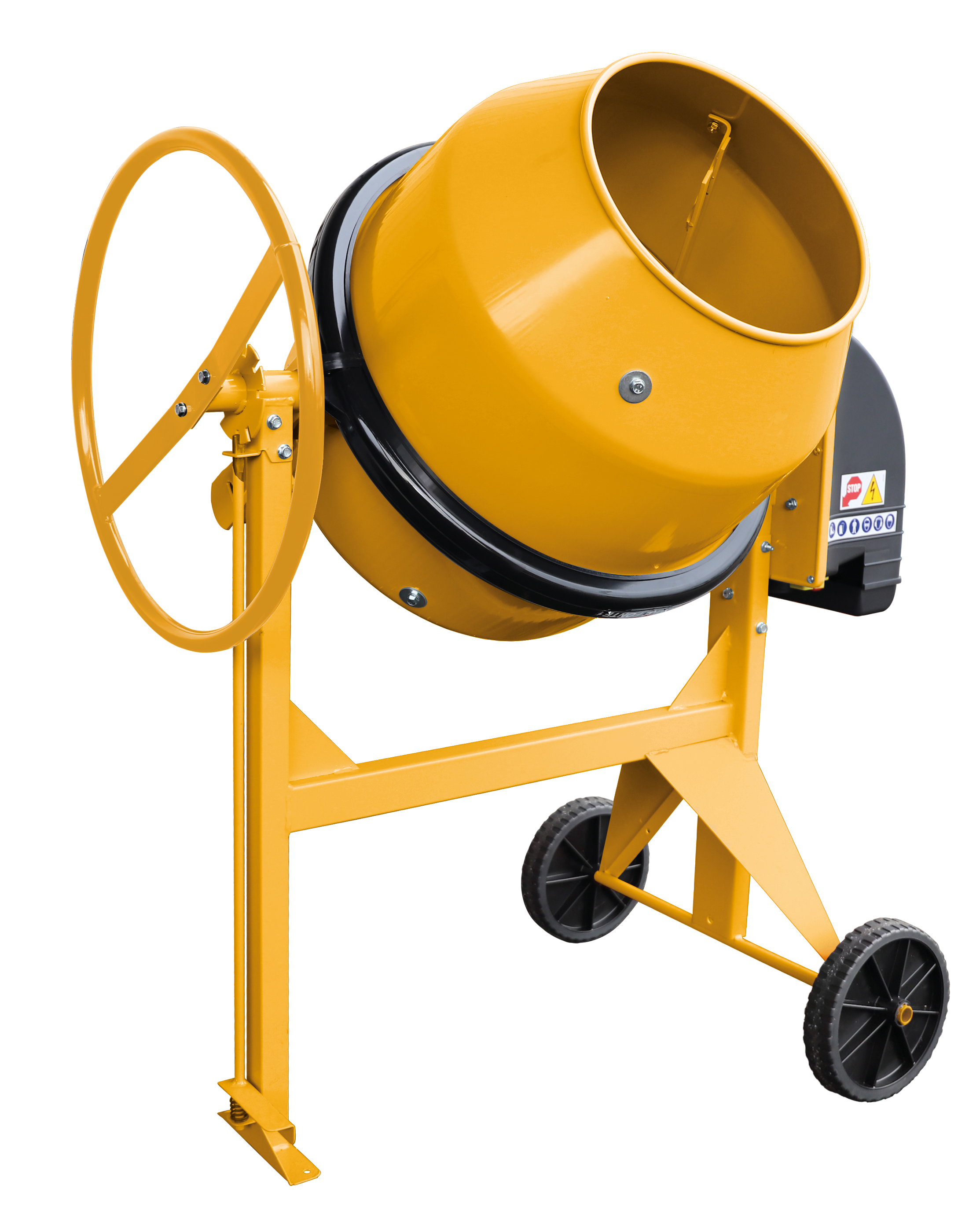 Bétonnière électrique TP16 Jaune 130L - Altrad