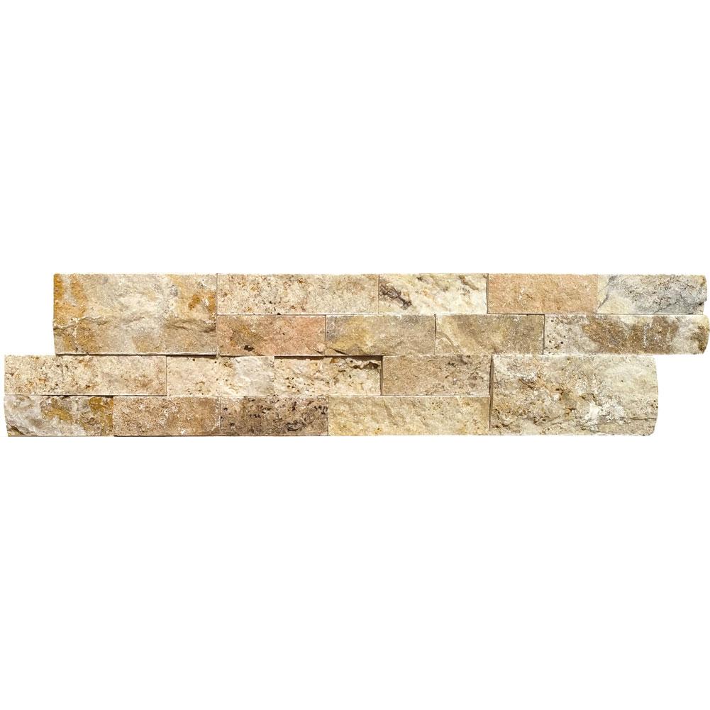 Parement SCABAS 15,2 x61/66 x 1,7 cm - Pierre Naturelle