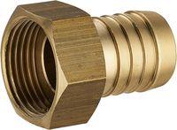 raccord PTR femelle écrou tournant laiton diam. sur crans 28 pour tuyau polyéthylène diam. 32