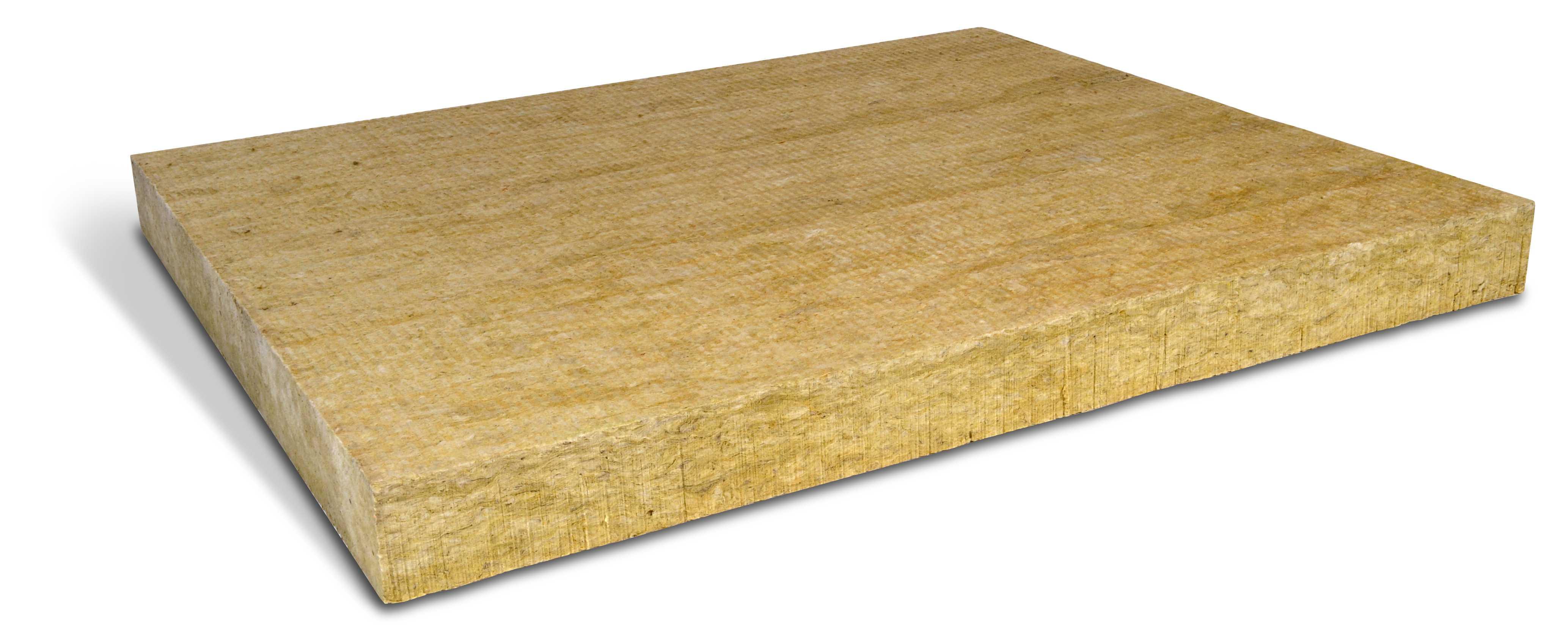 Panneau isolant en laine de roche ROCKACIER B NU ENERGY L 2400 x l 1200 x ep 120 mm R 3.3