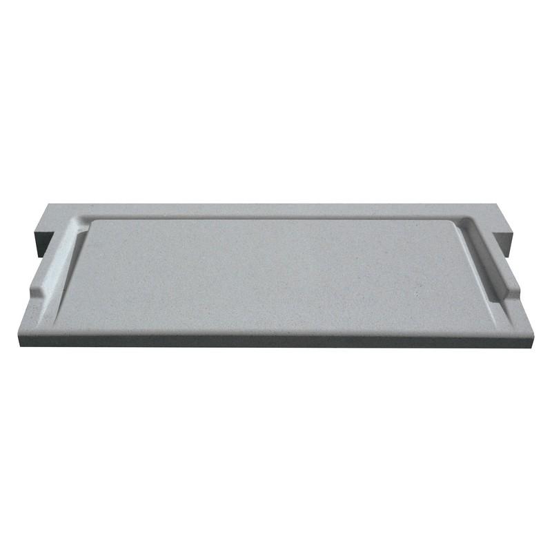 SEUIL 40 PMR POSE SIMPLIFIEE GRIS 101 x 40 MONOBLOC