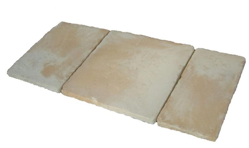 Dallage multiformats Ep 4cm - 3 formats OPUS 60 B - MANOIR LANGUEDOC Pierre reconstituee