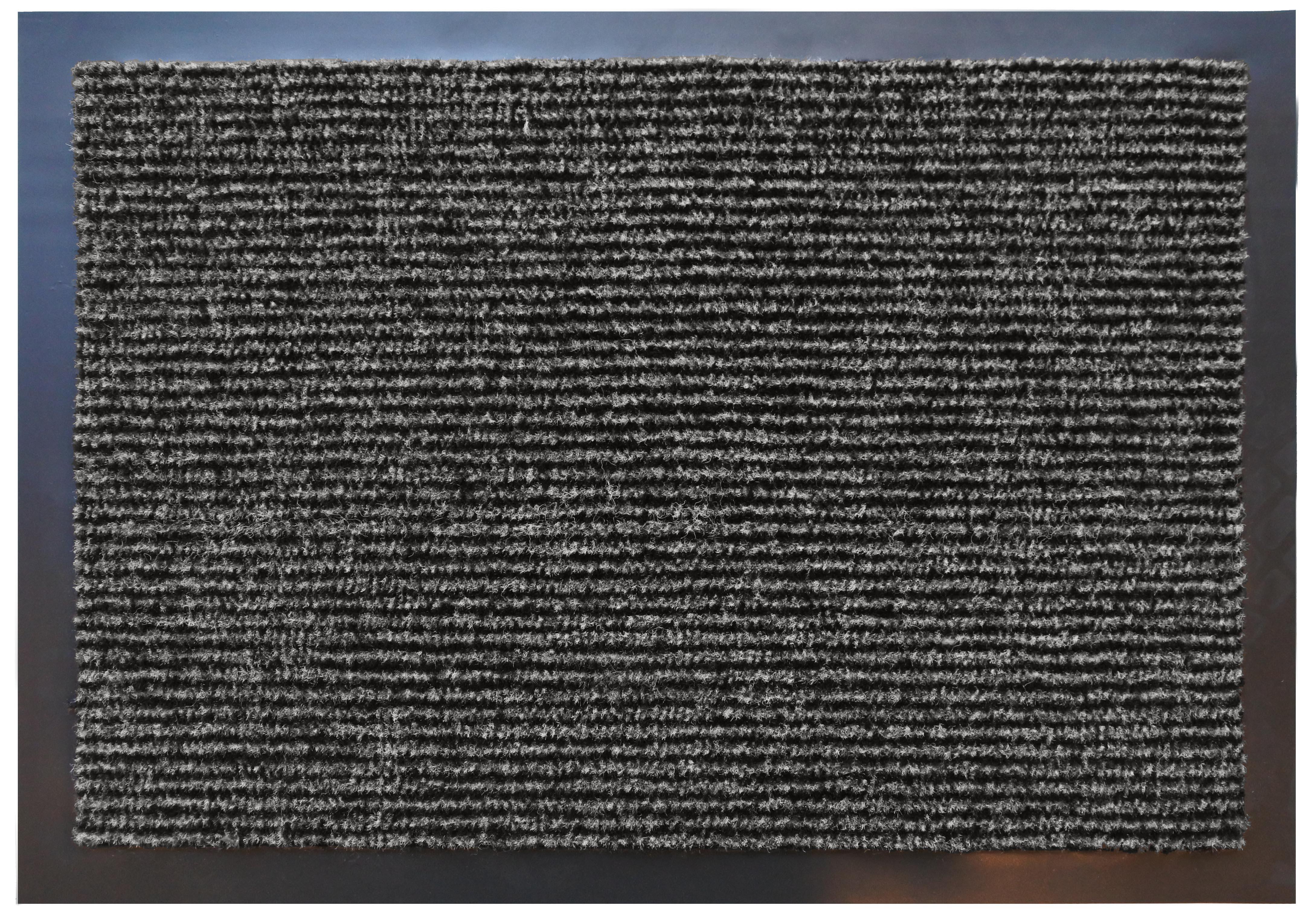 Tapis intérieur absorbant LANS GRIS 80 x 60CM - Coryl