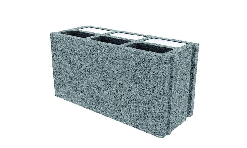 Bloc isolant à coller Confort Regions Nord - Sud Ouest 50x25xcm Ep 20 cm R 1.31