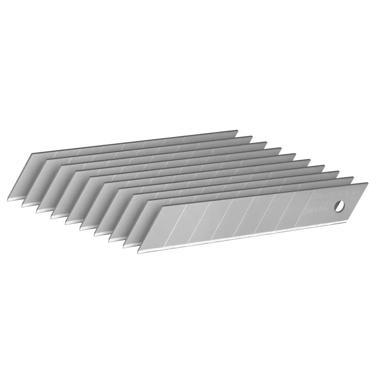 Lame de cutter Stanley 18mm, 10 pièces