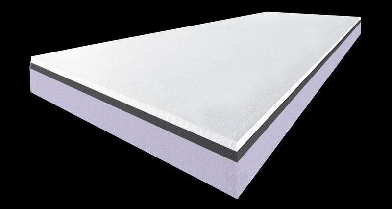 Panneau isolant polystyrène extrude JACKODRAIN R 5.10 Ep 180mm larg 60 cm L 250 cm Siniat