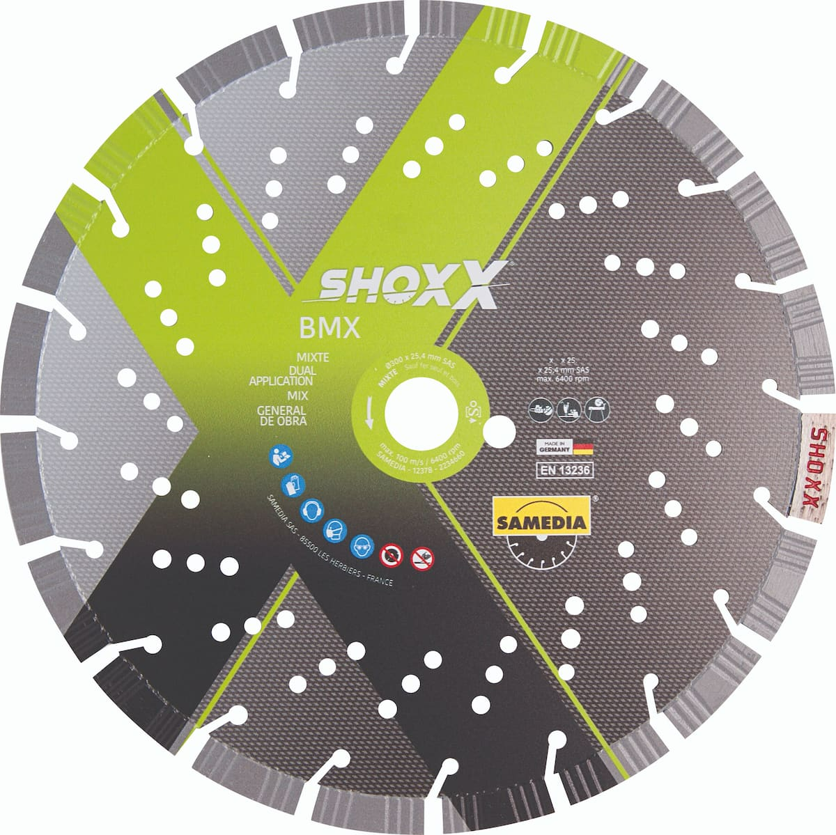 Disque diamant SHOXX BMX Diam 230MM – SAMEDIA