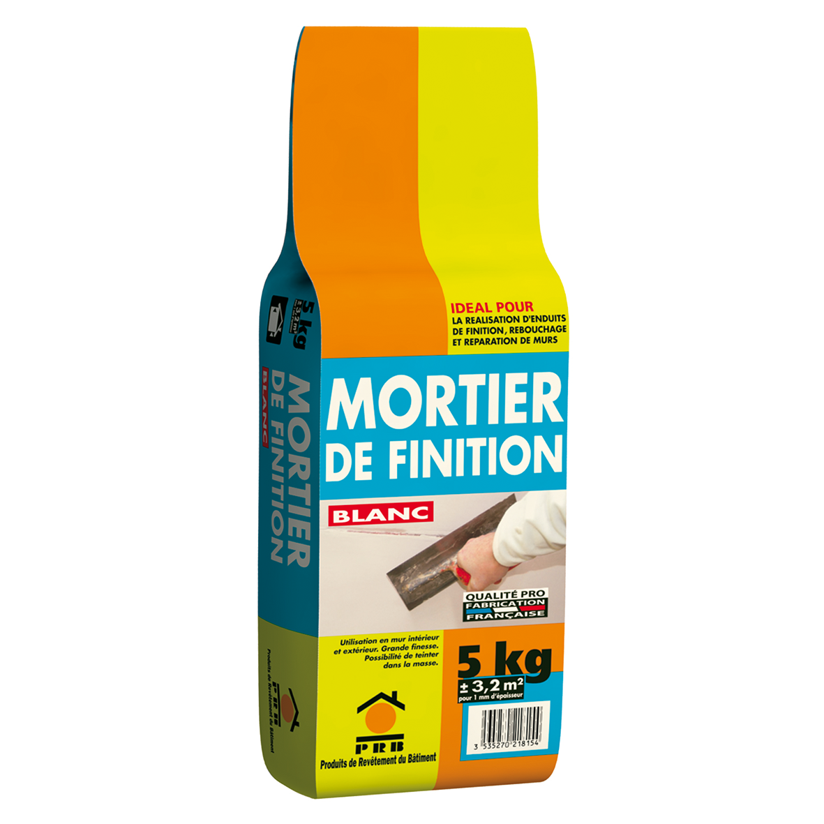 Mortier de finition Blanc - Sac de 5KG