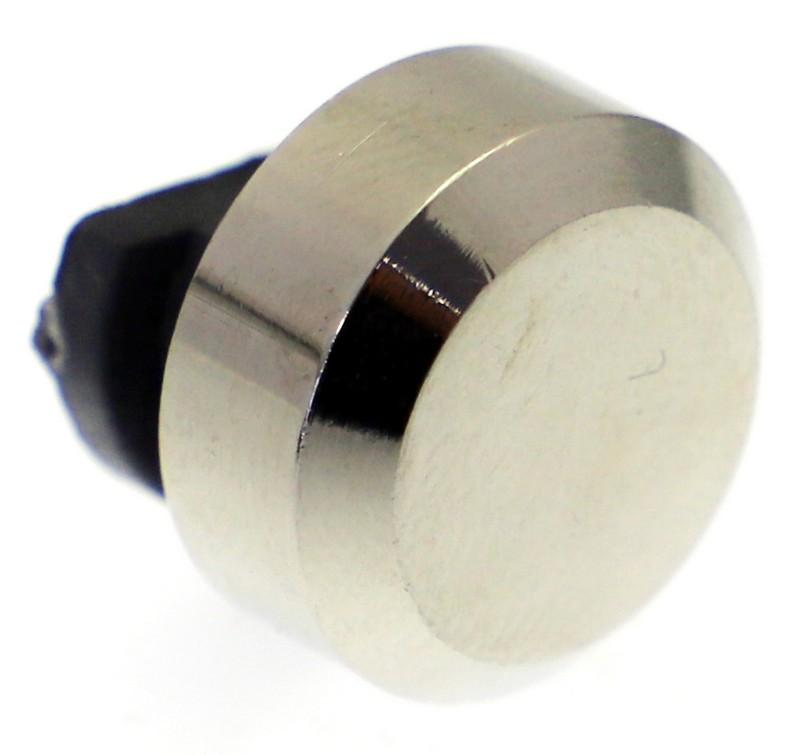 Patte à glace à visser Ø 18mm Laiton chromé Blister de 4