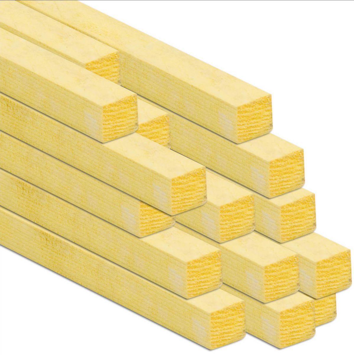 LITEAU PIN JAUNE 40 X 40 X 4000 CLASSE 2