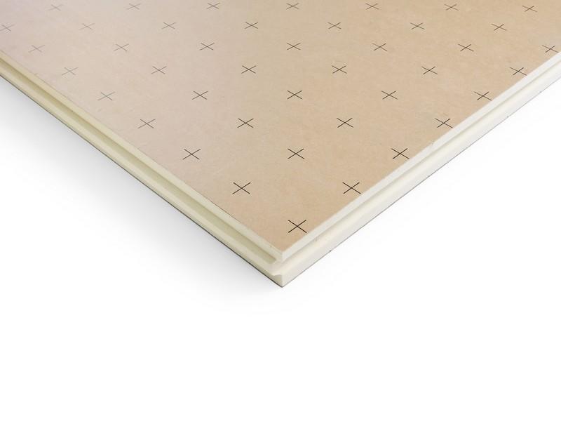 Panneau d'isolation Eurosol Ep. 20 mm L. 1.2m x l. 1m R 0.75