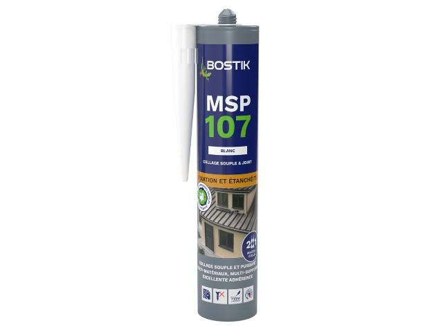 Mastic colle Bostik MSP 107 ton pierre 290 ml