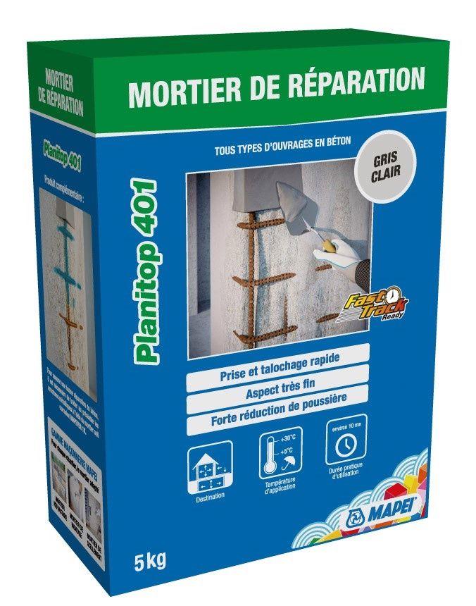 Mortier de réparation PLANITOP 401 - Boîte de 5kg