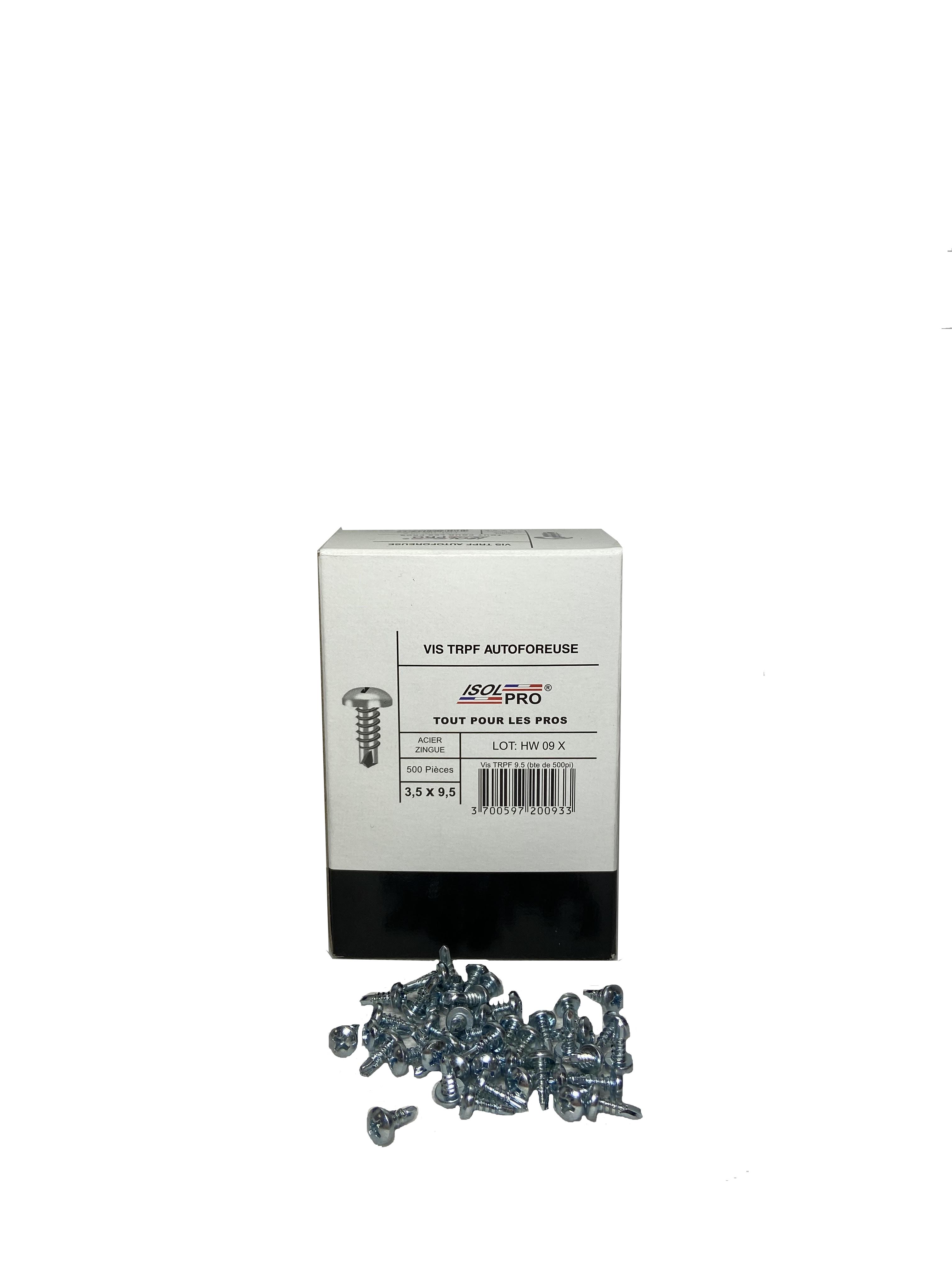 Vis TRPF autoforeuse 3,5x9,5mm x500
