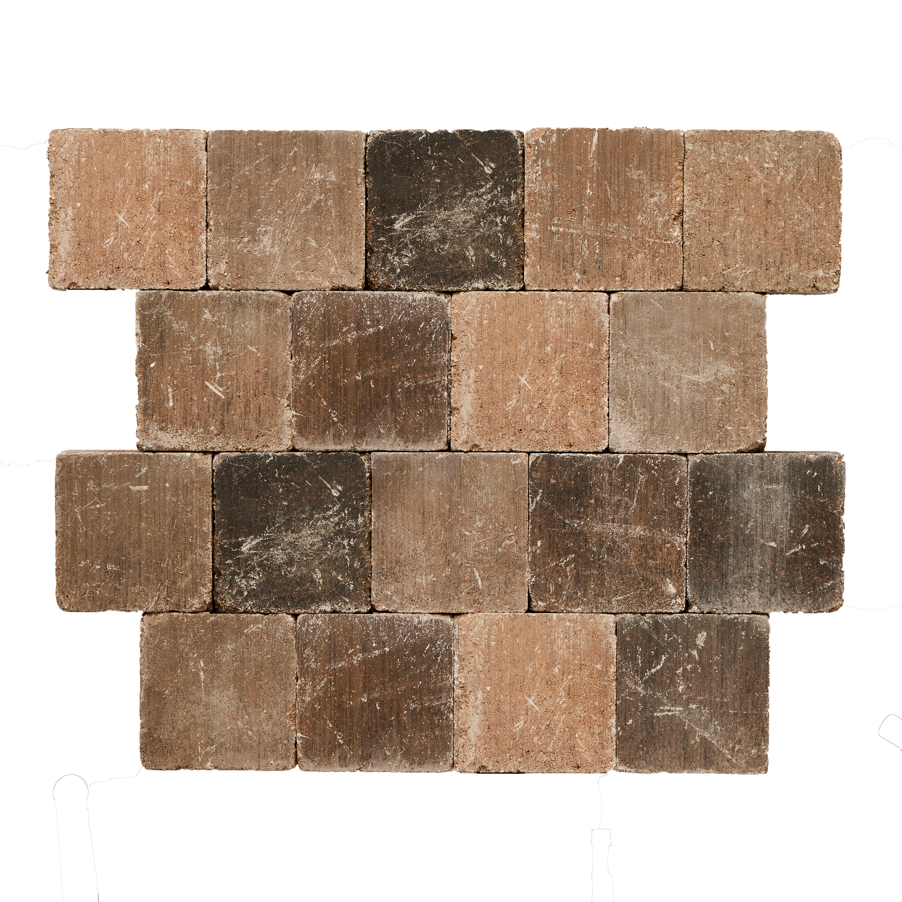 Pavé SIGNATURE 15,2 x 15,2 x 6 CM Terre Ombrée