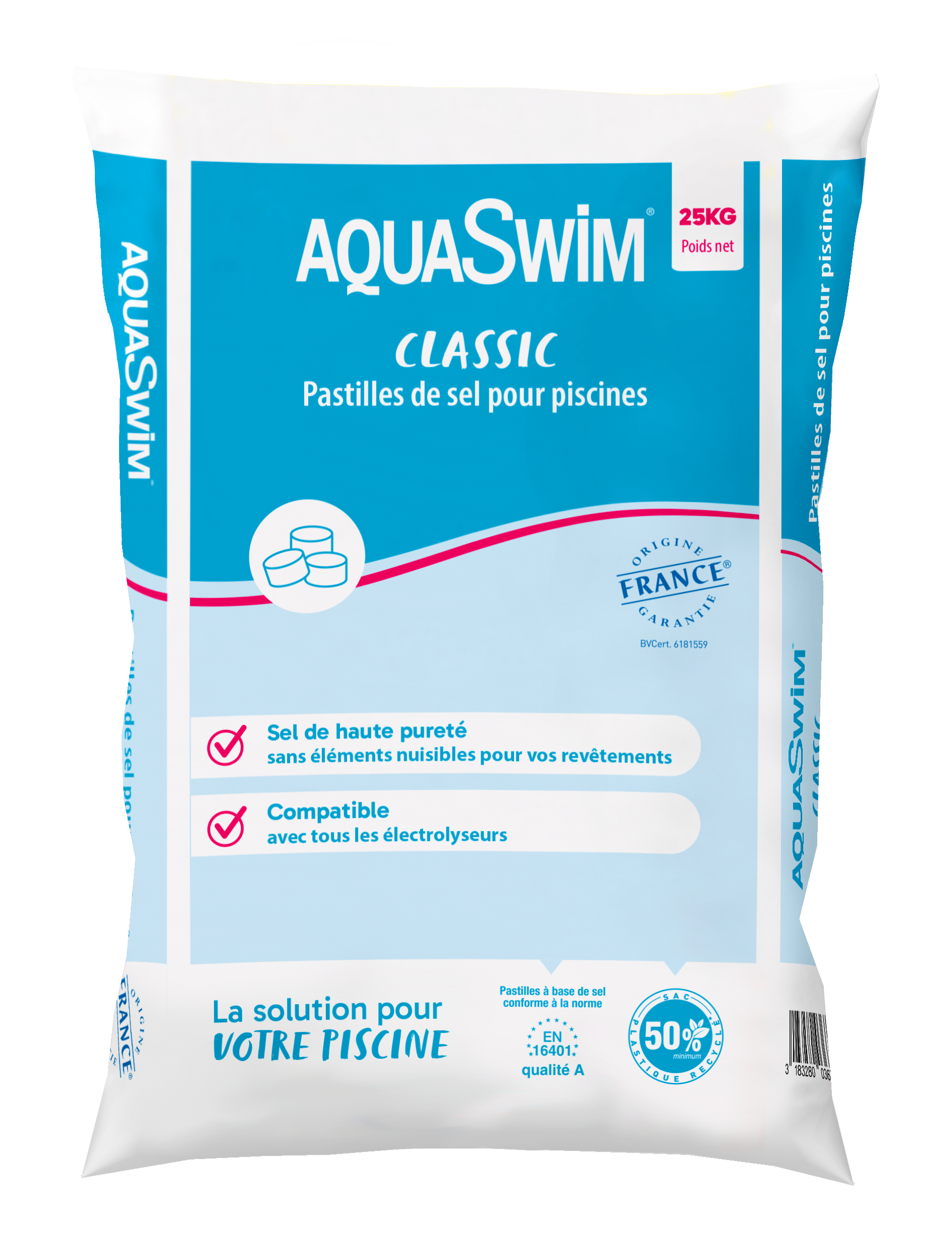 Pastilles sel piscine AquaSwim