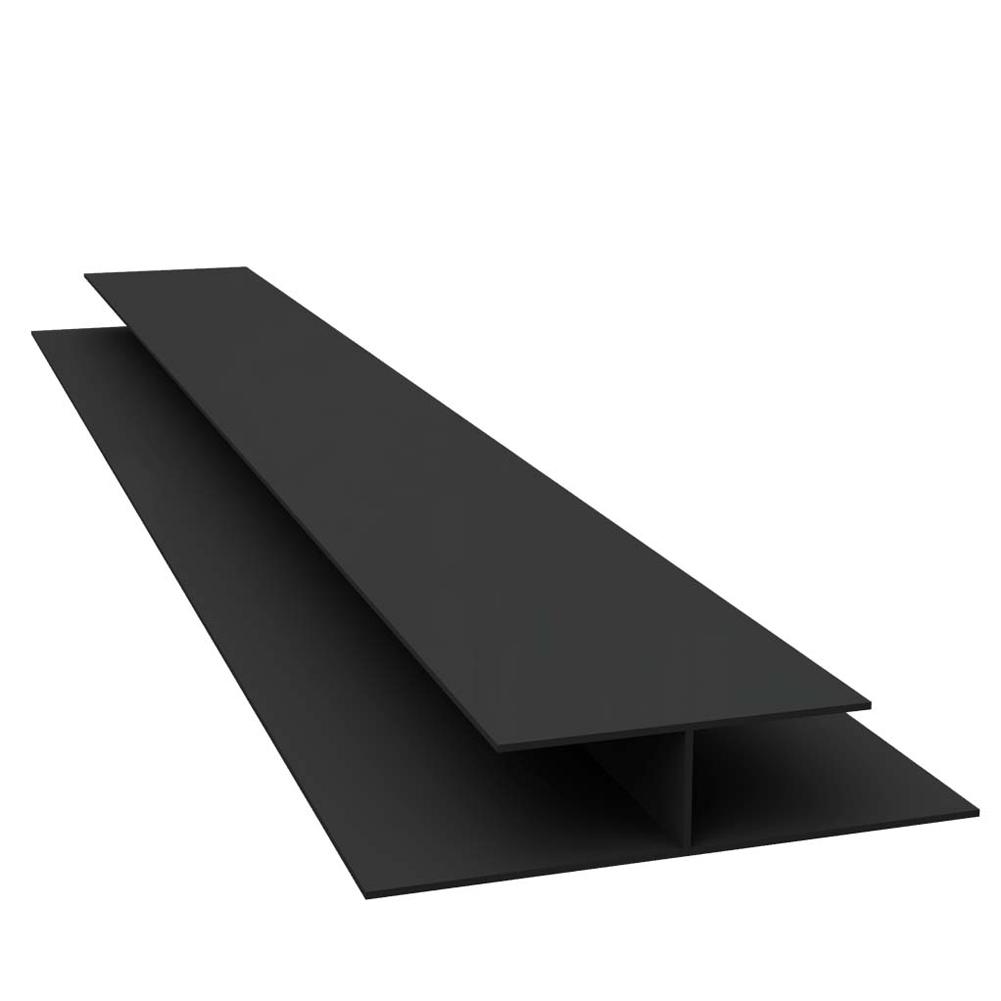 Profilé de raccord PVC pour lambris Sous Face L.6m - Anthracite