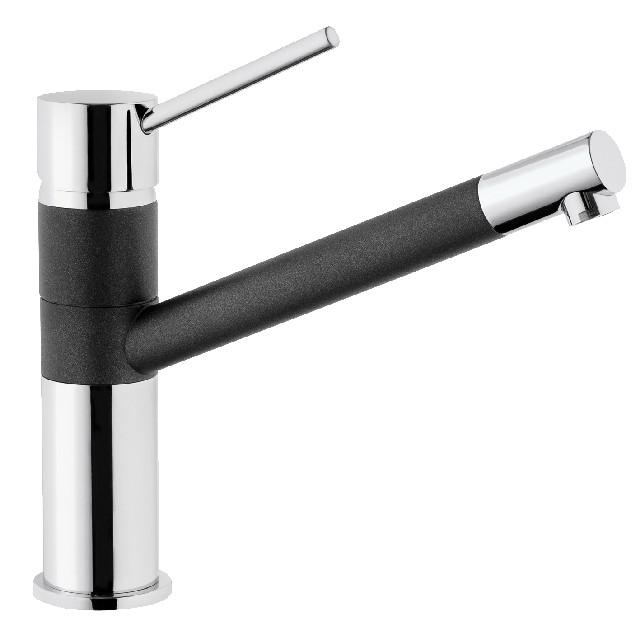 Mitigeur d'évier LERIDANE - chromé noir