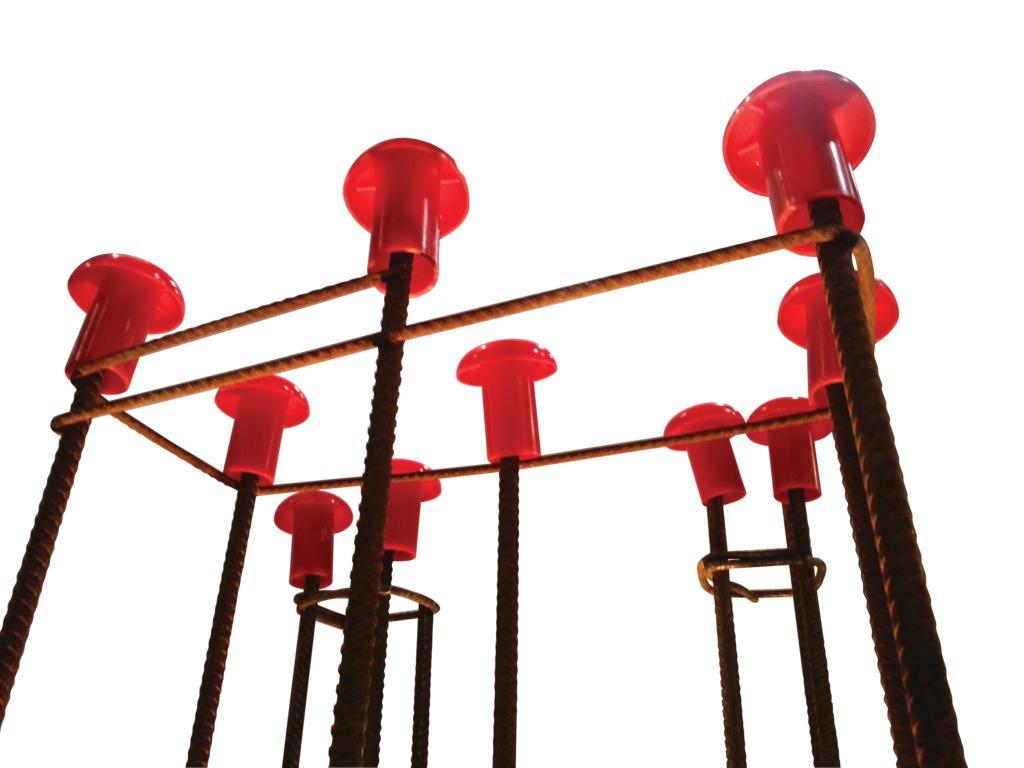 Embouts de sécurité Rouge - Sachet de 25