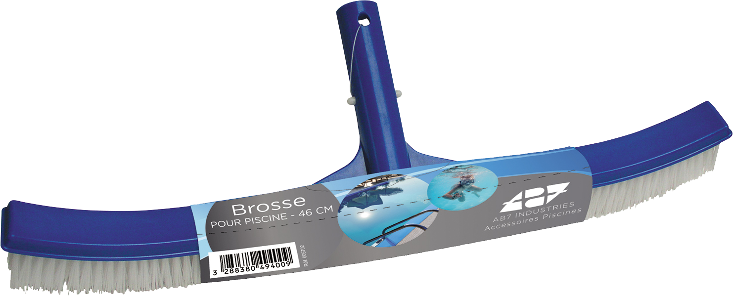 Brosse robuste ECOGENE pour piscine largeur 46CM