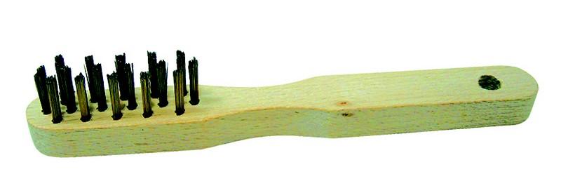 BROSSE MANUELLE BOUGIE 200X45X18 FIL 0.20 ACIER LAITONNE DROIT