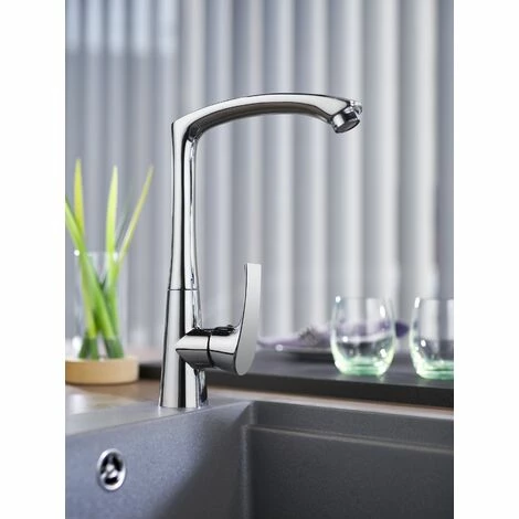 Mitigeur évier HAUT NATAM - Chrome            