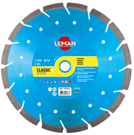 Disque Diamant Asphalte Béton armé – Ø350MM – Ep.3,2MM Segment 10mm Alésage 25,4MM