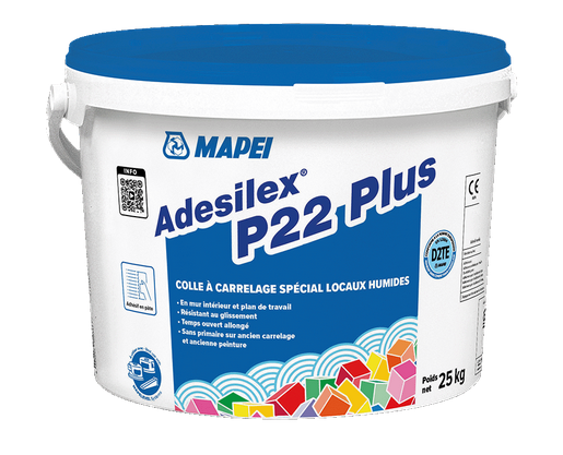 Adhésif pâte D2TE - ADESILEX P22 PLUS - Seau de 25KG