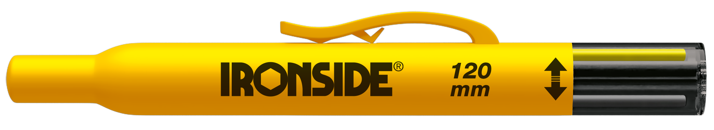 Mines pour crayon de construction - Jaune/Blanc/Rouge - Lot de 6 - Ironside