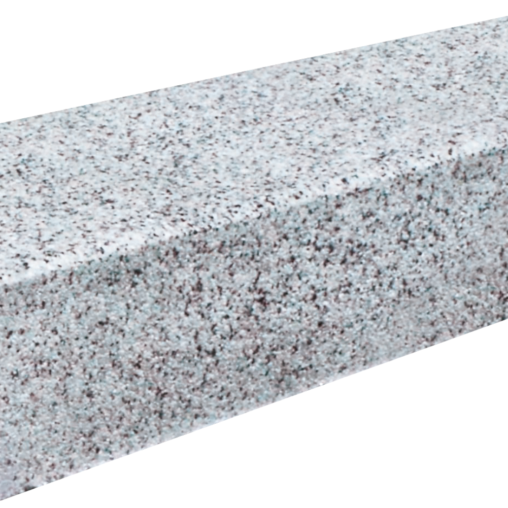 BLOC MARCHE GRANIT BORD DROIT CHANFREINE LONDON 35 X 120 X 15CM