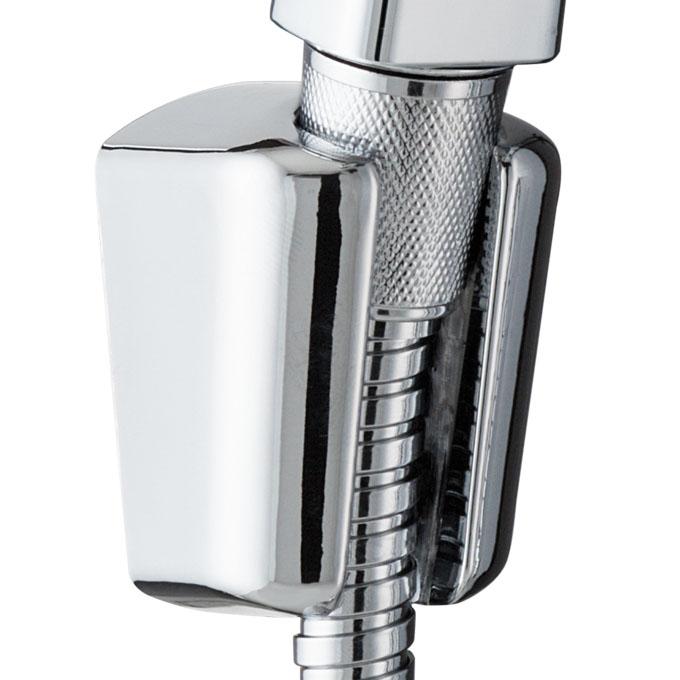 Support de douchette ABS Chromé 1 position