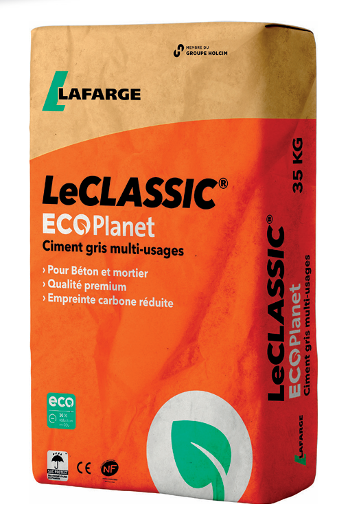 Ciment pour béton et mortier Le Classic® ECOPlanet 32,5 sac 35KG