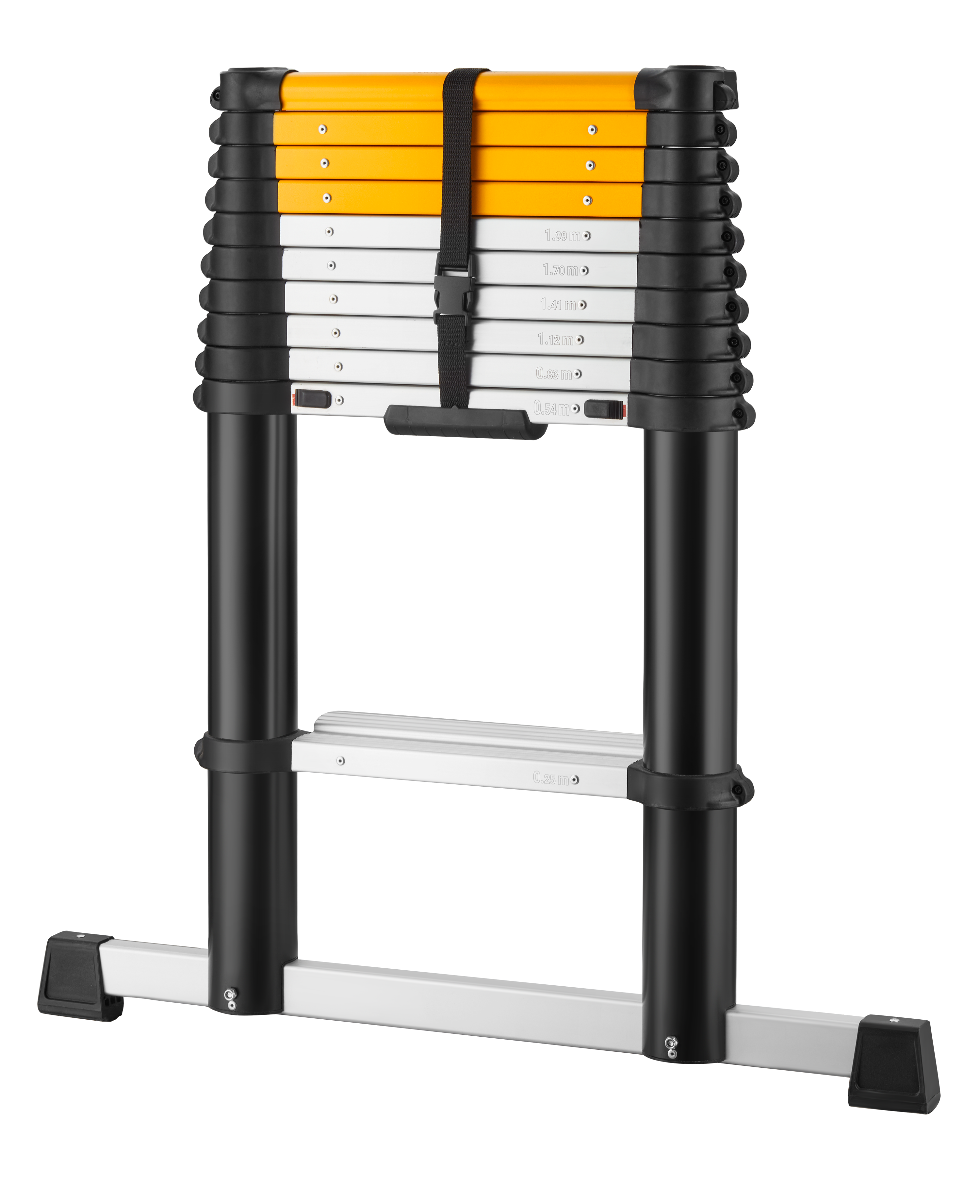 Echelle télescopique 3,27M 11 marches -  Ironside