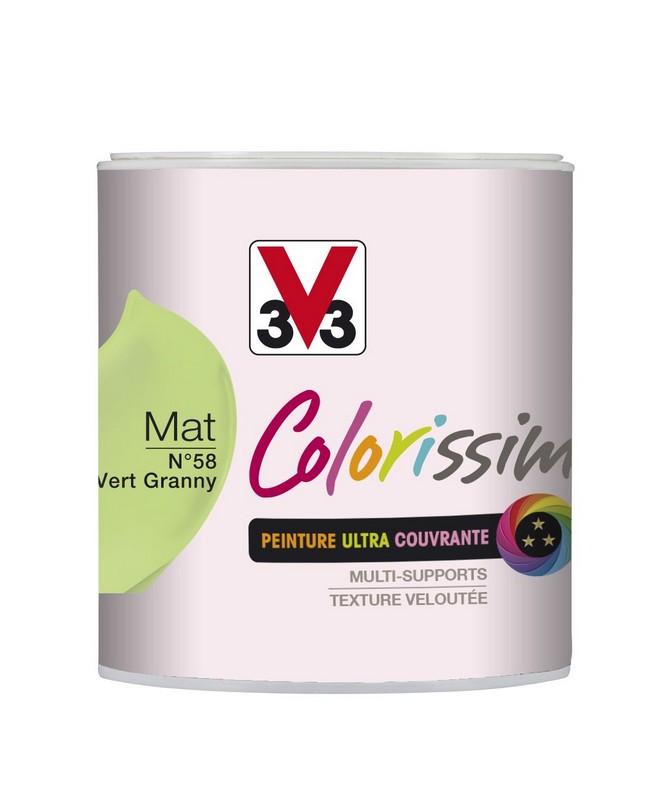 Peinture COLORISSIM MAT 17 TAUPE CLAIR 0.5 L