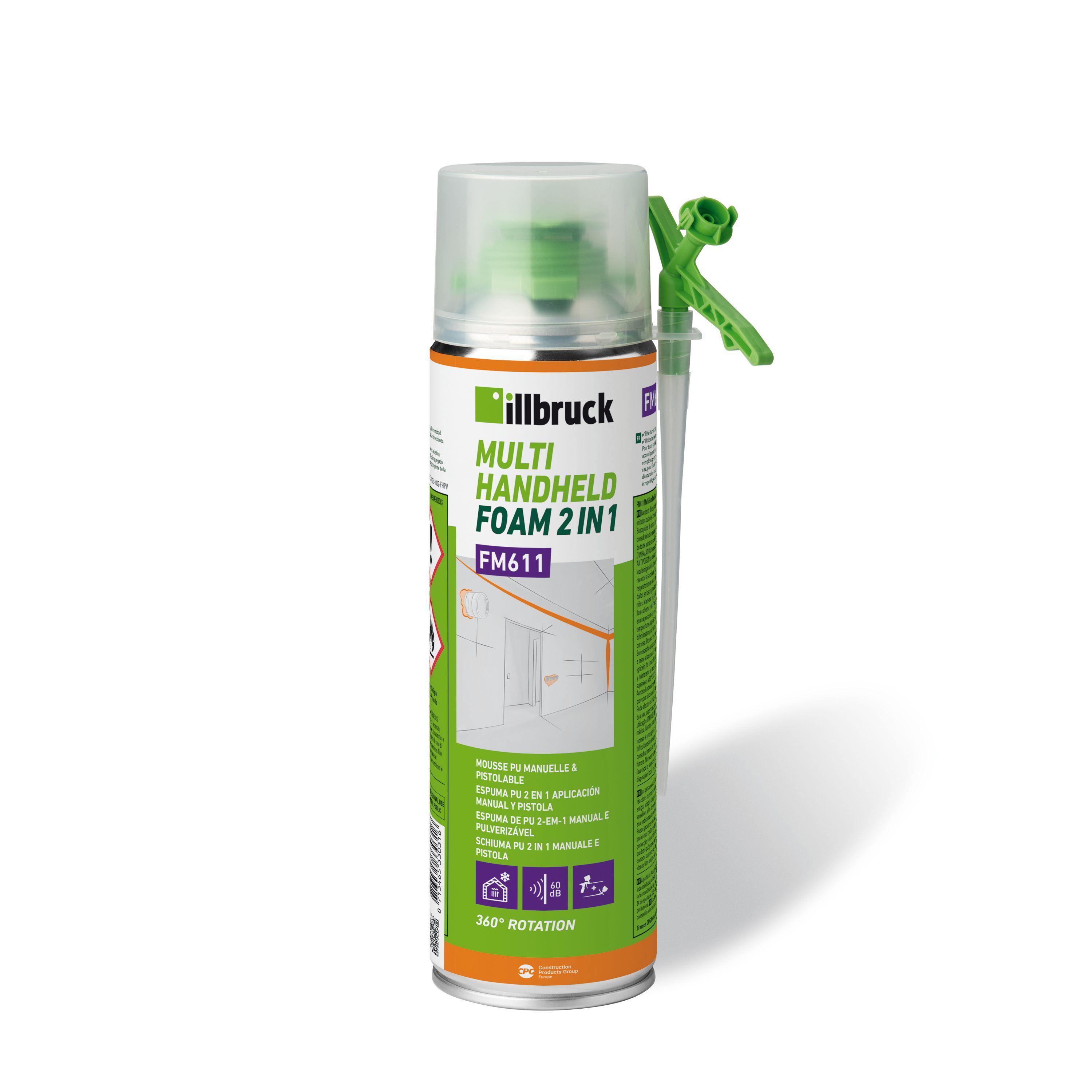 Mousse polyuréthane FM611 2 en 1 - 500 ML