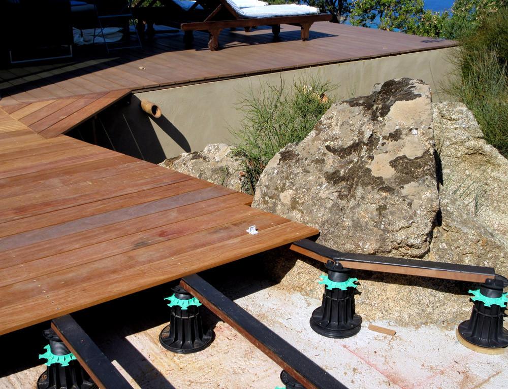 Plot réglable HL pour terrasse bois hauteur 50/80MM - Gamme Essentiel