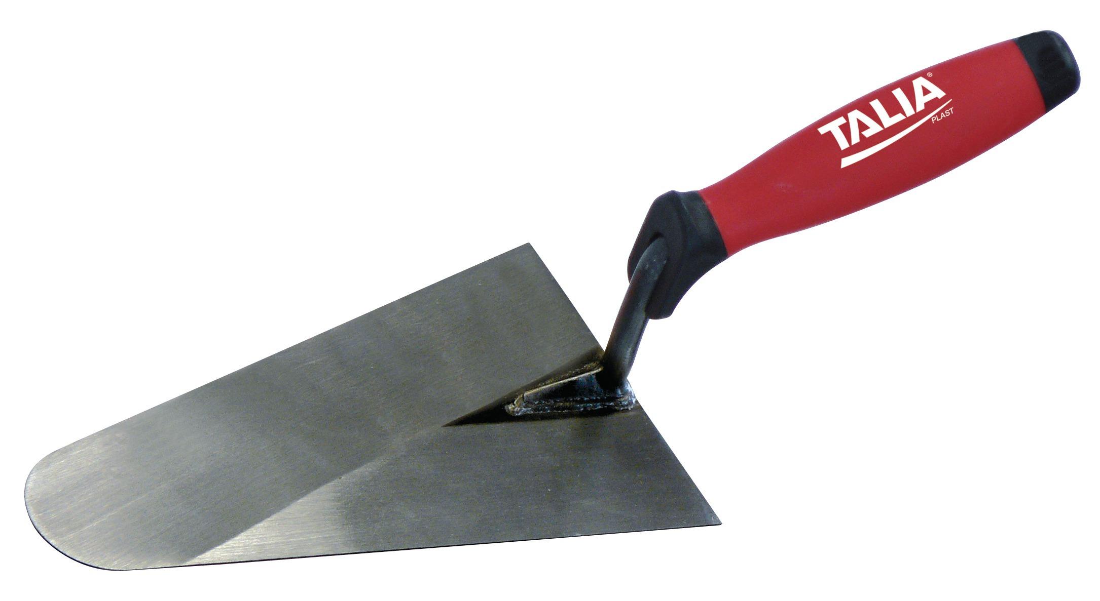 Truelle lisseuse bout rond 20CM manche bi-matiere - Taliaplast