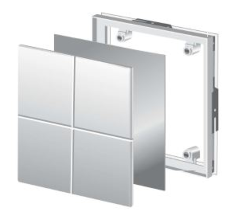 TRAPPE A CARRELER 250 x 330 mm ( joint 3 mm )