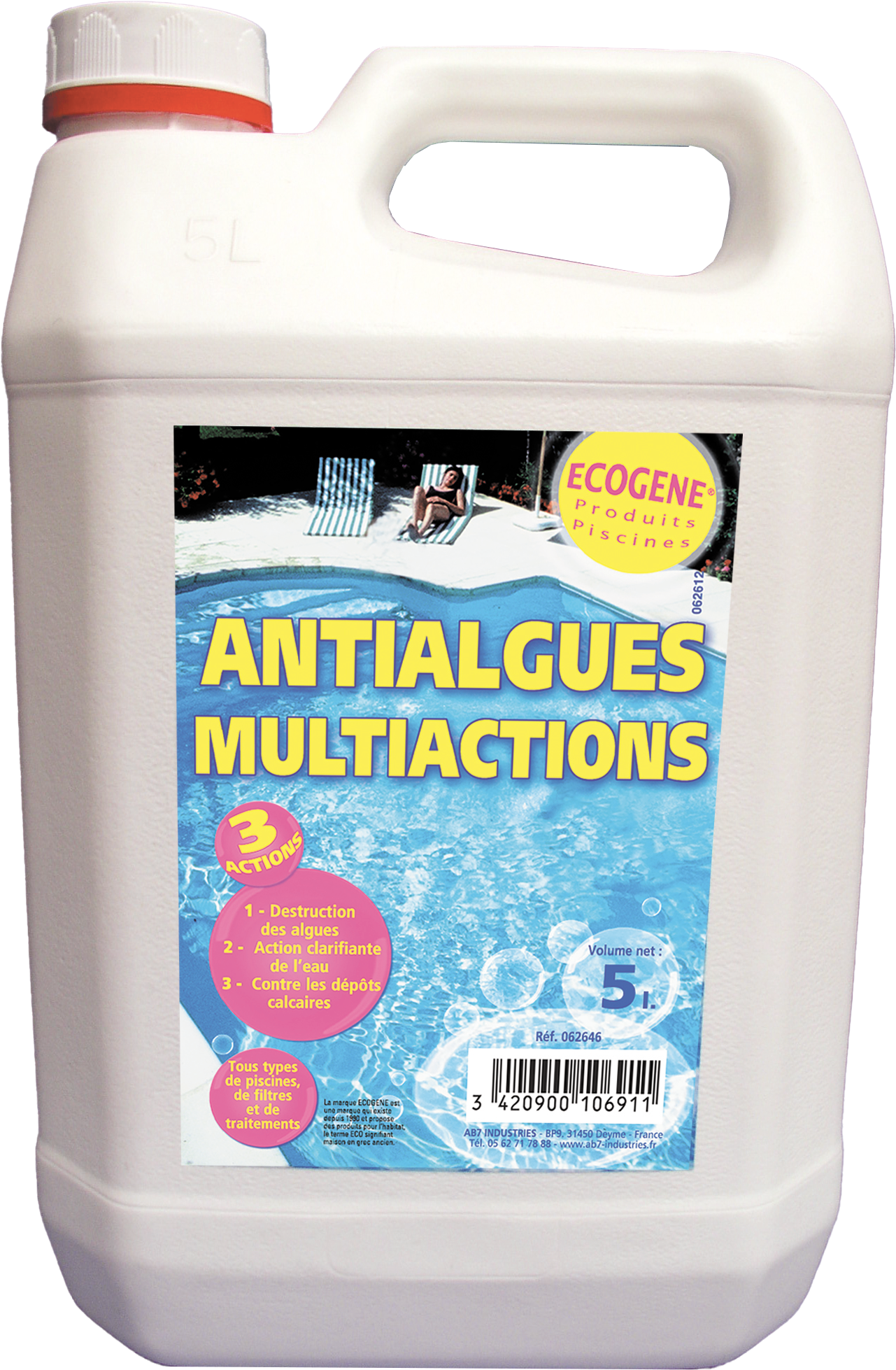 Anti algues multifonctions 5L