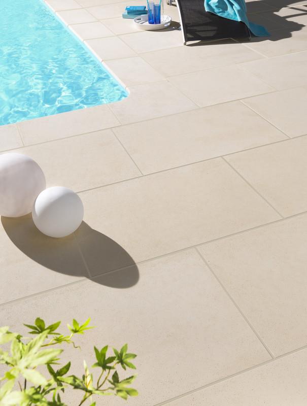 Dalle RUSTIQUE BULLEE 50 x 50 x 2,5 cm Pierre