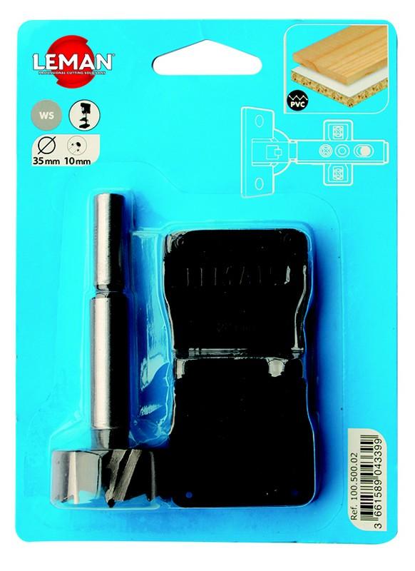 KIT FRAISE CHARNIERE INVISIBLE 35 MM