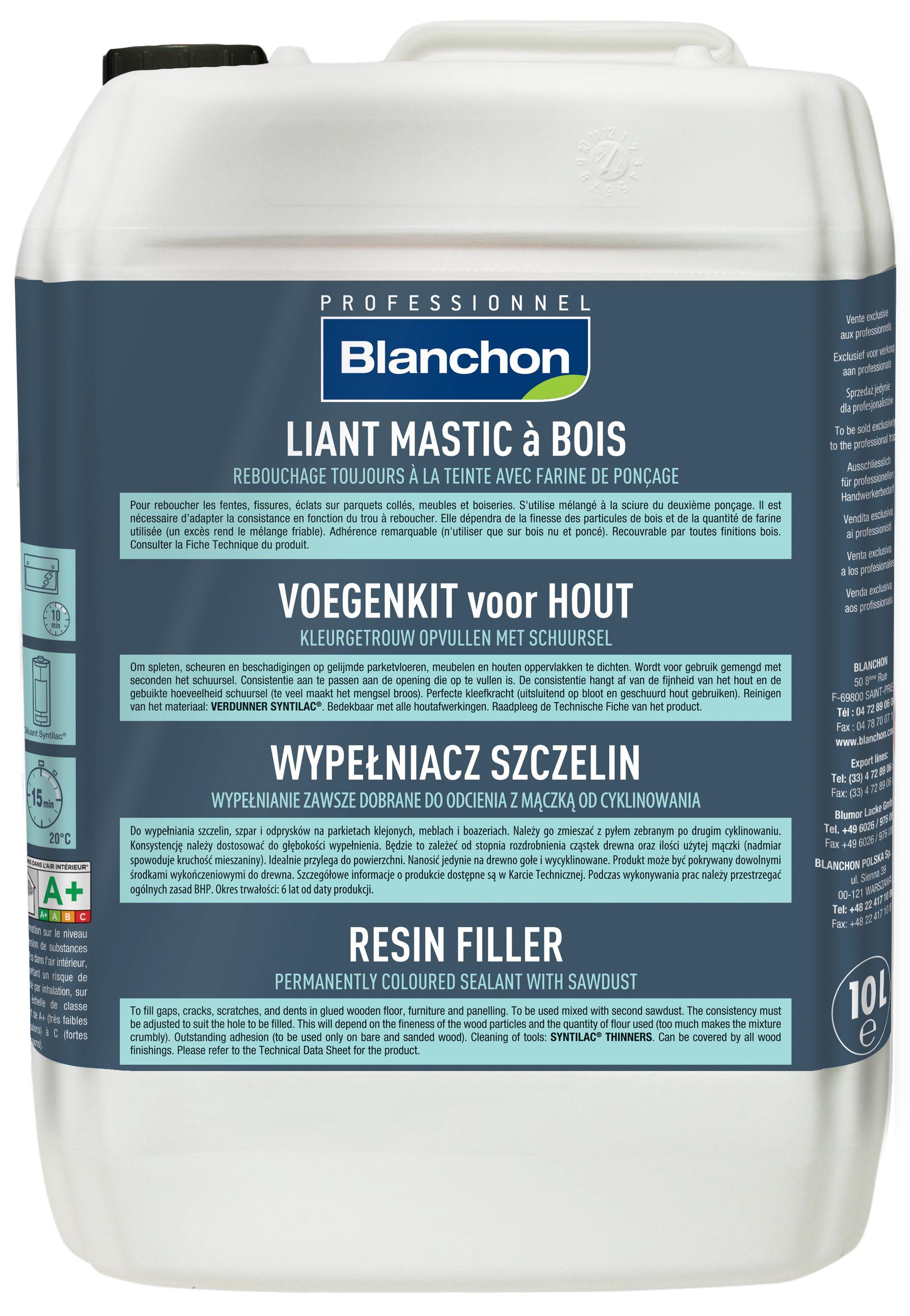 LIANT MASTIC A BOIS NATUREL 10L