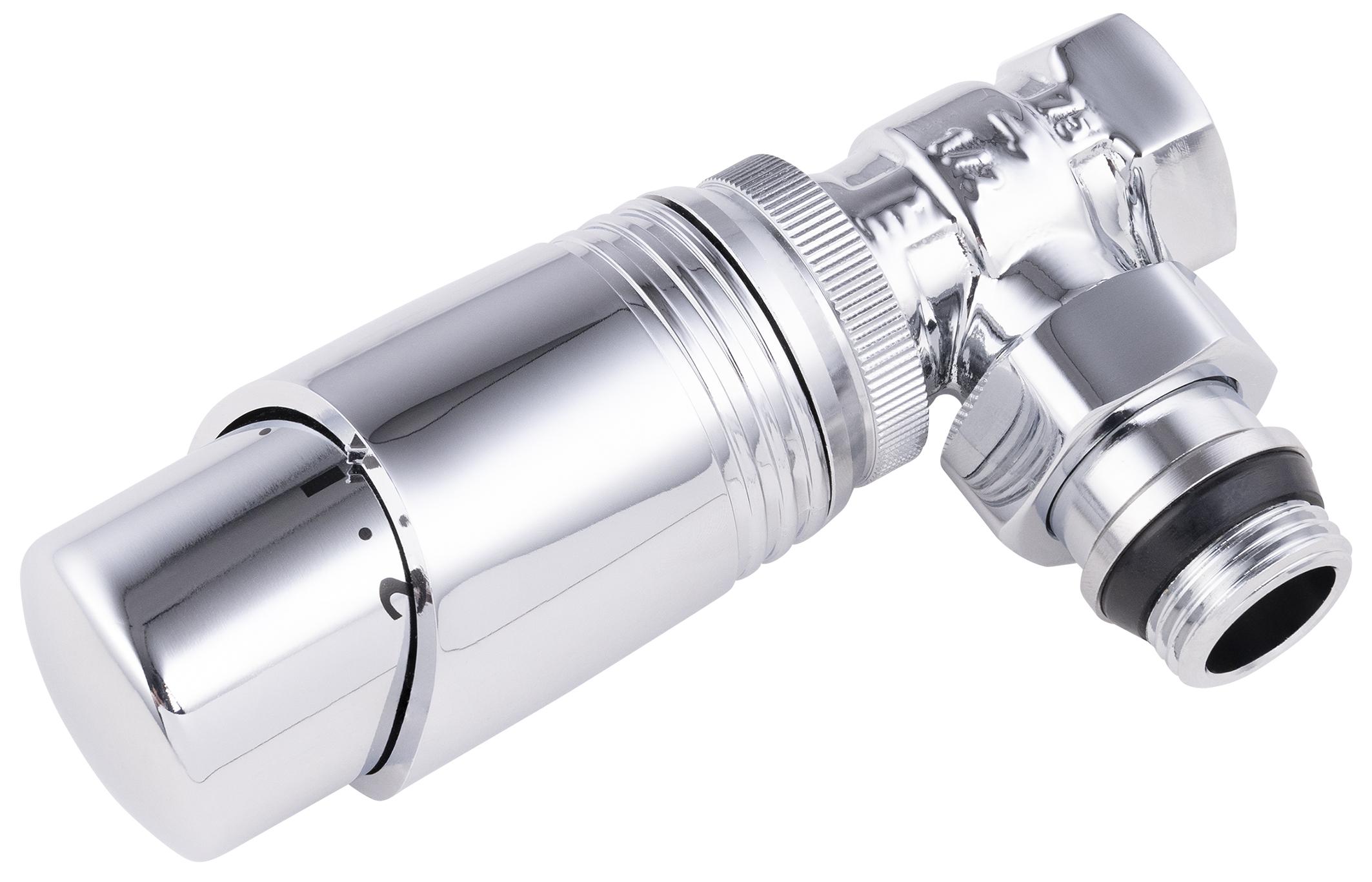 ROBINET THERMOSTATIQUE EQUERRE MF 1/2 CHROME