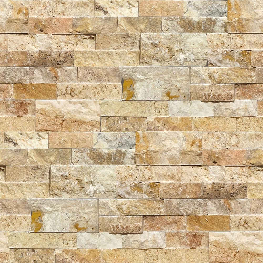 Parement SCABAS 15,2 x61/66 x 1,7 cm - Pierre Naturelle